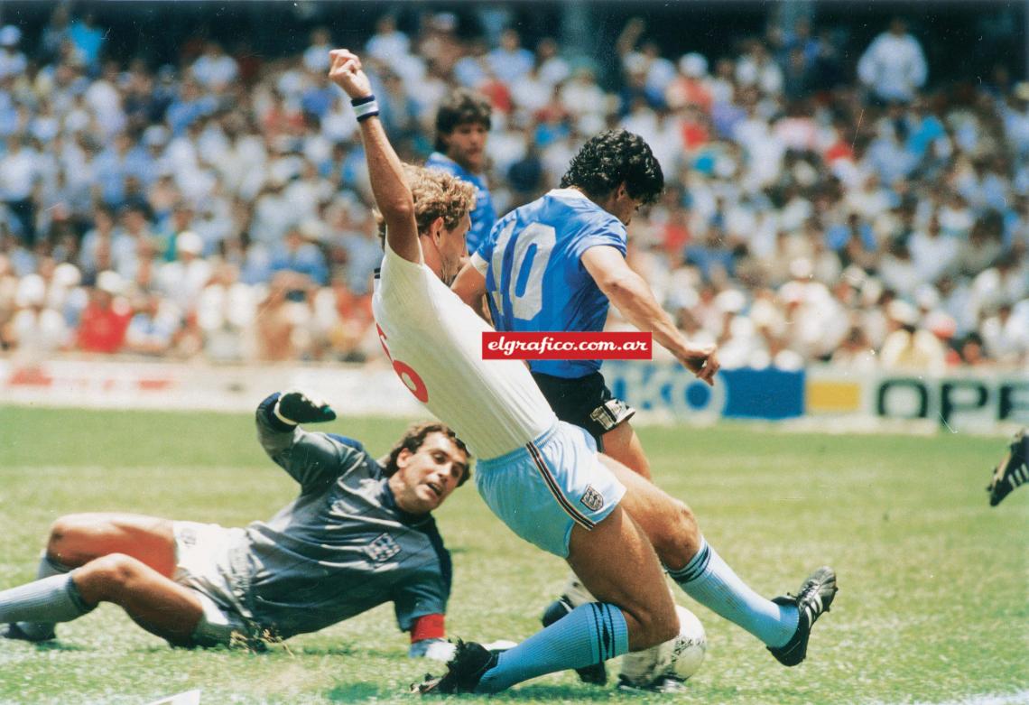 Imagen Diego Maradona en México 1986.