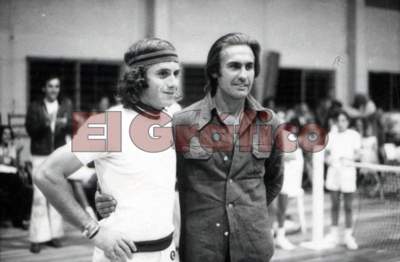 Imagen Guillermo Vilas (1975).