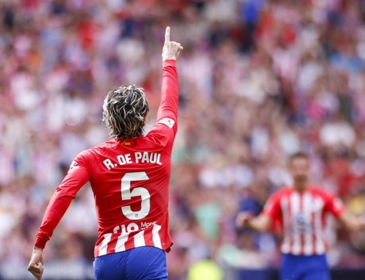Imagen de La sinceridad de Rodrigo De Paul tras su impresionante gol para Atlético de Madrid