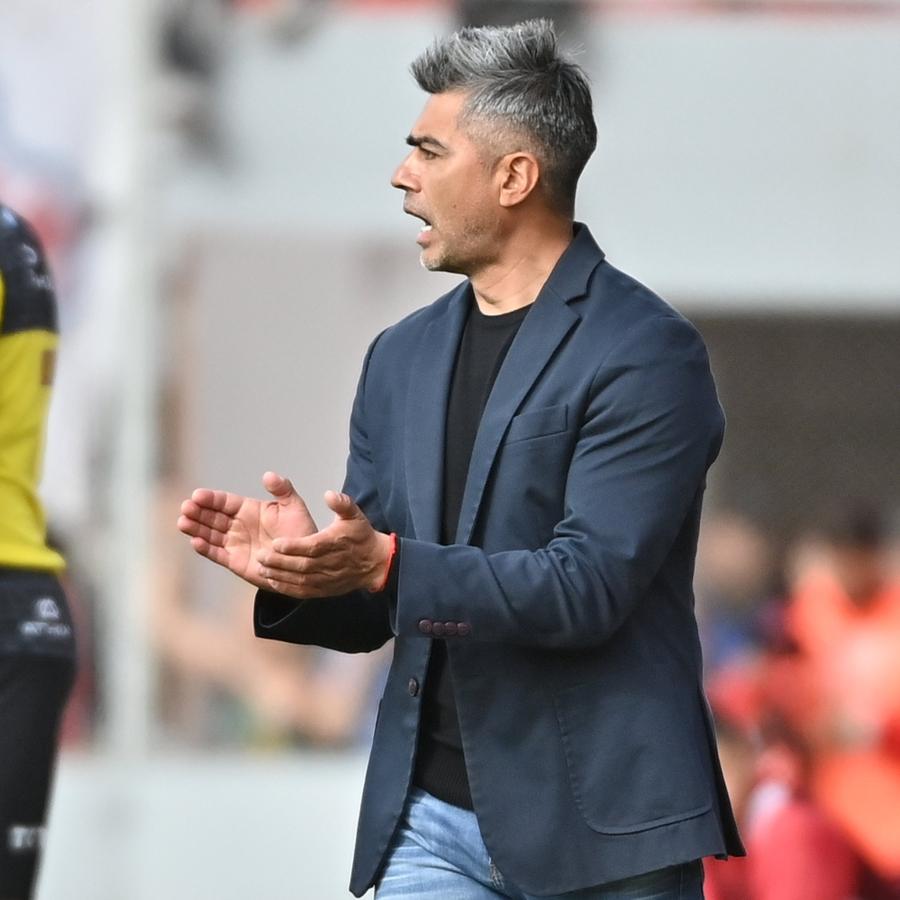 Imagen Escudero ya dirigió a River en un partido de Primera en agosto de 2024: 0-0 ante Unión.