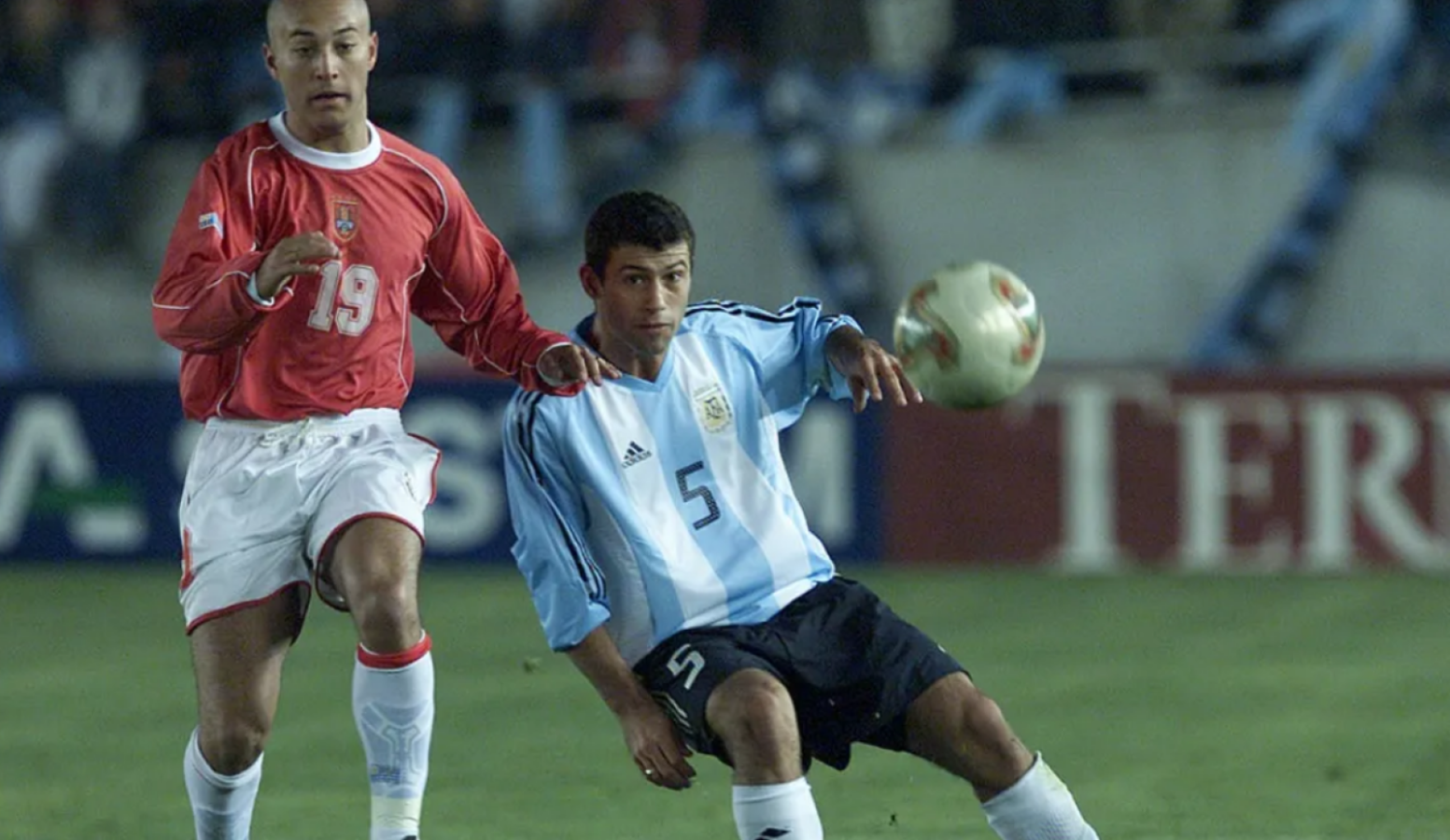 Imagen Marcelo Bielsa hizo debutar a Javier Mascherano en la Selección en 2003, ante Uruguay.
