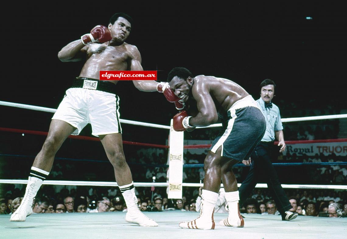 Imagen Muhammad Alí vs JoeFrazier.