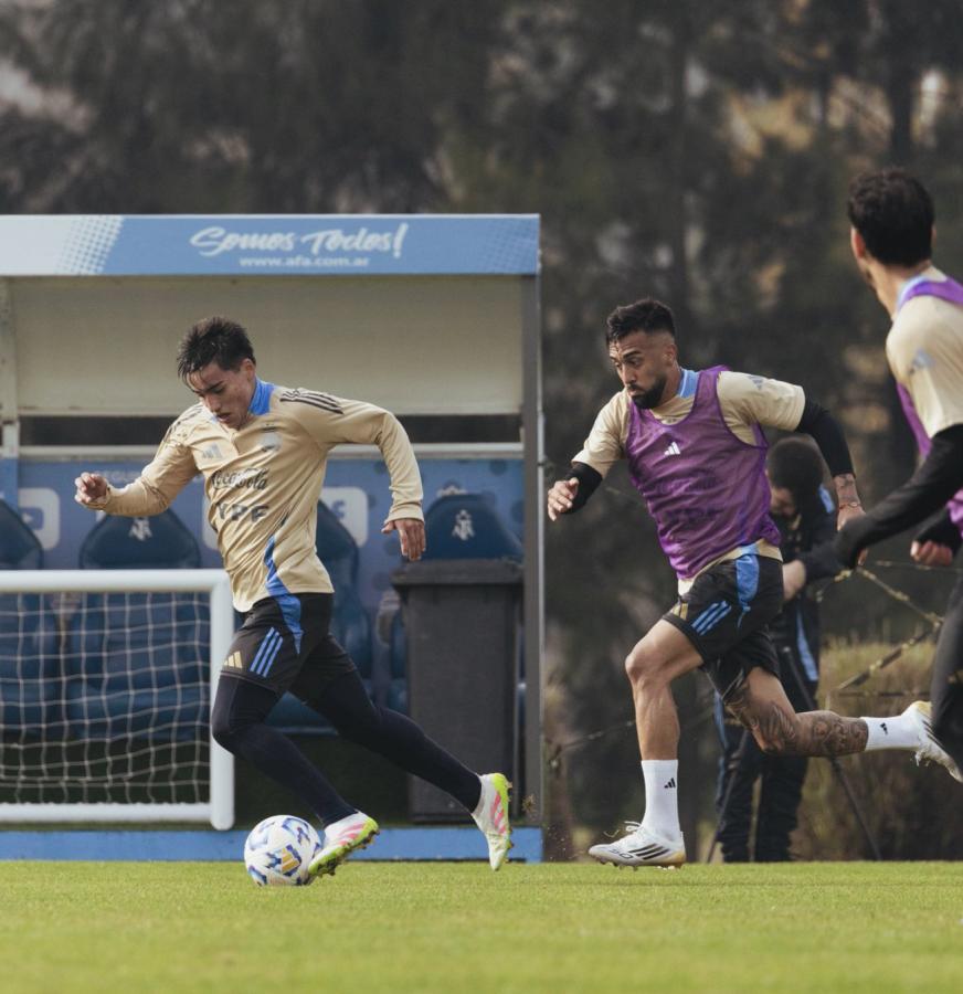 Imagen Ian Subiabre entrenó con la Selección Mayor