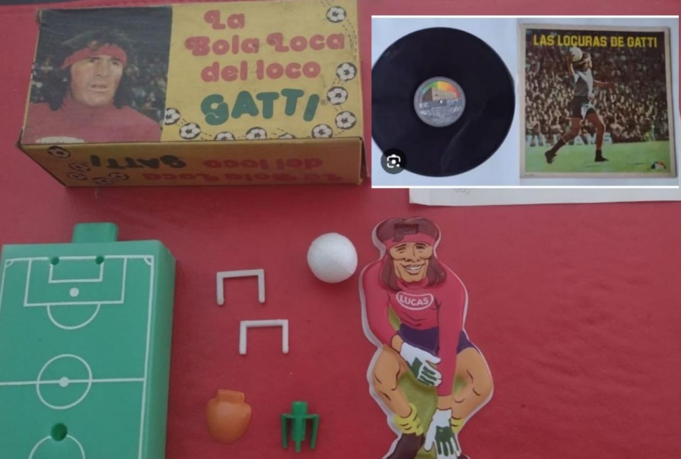 Imagen de Gatti out of context: del sorbo de ginebra para hacer un gol al juguete y hasta el disco propio