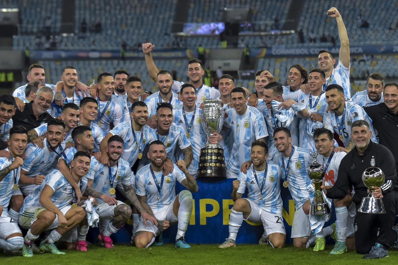 Imagen La Selección Argentina defenderá en Estados Unidos 2024 la Copa América obtenida en Brasil 2021.