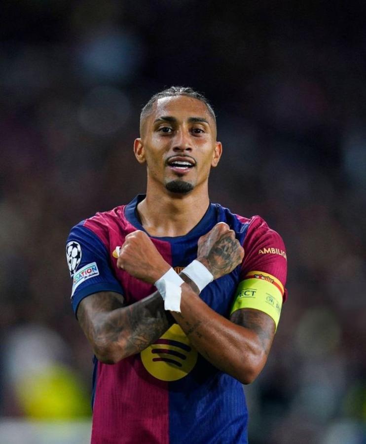Imagen Raphinha tuvo una gran temporada y algunos lo postulan para el balón de Oro.