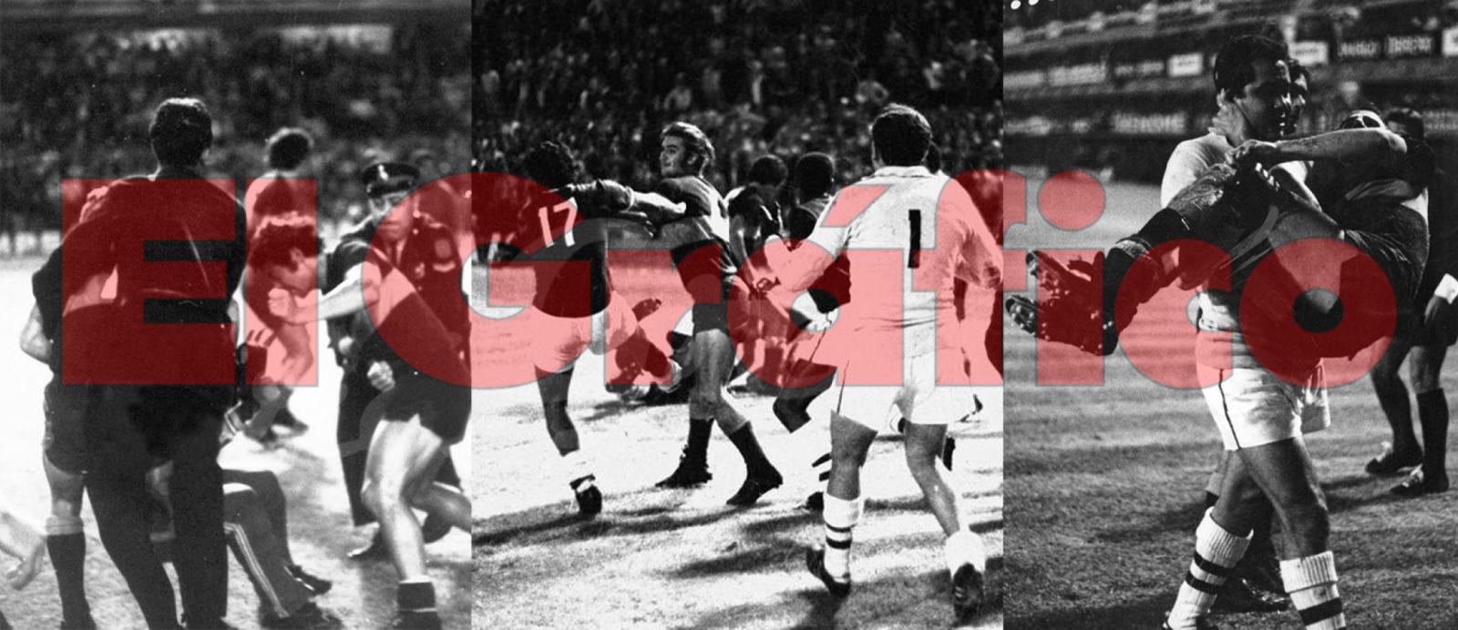 Las viejas noches de Copa Libertadores, partidos que se "picaban" rápido.
