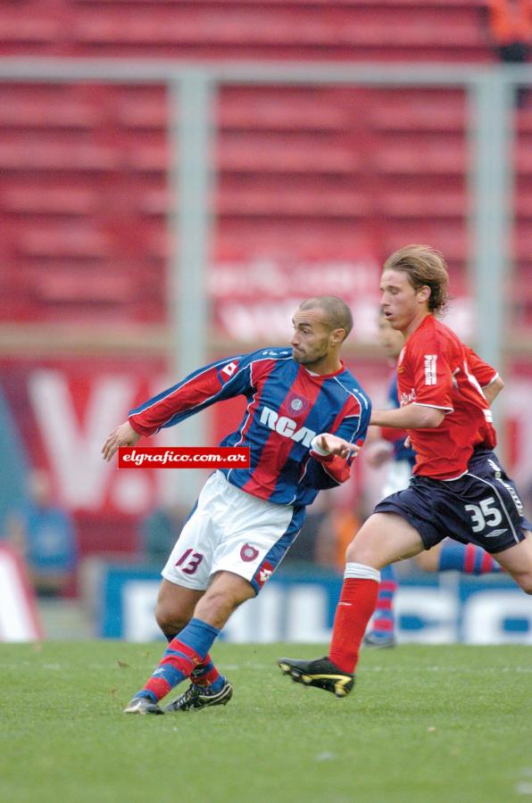 Debut en el Ciclón ante el Rojo y anticipo a Biglia, en el 1-1. “Estaba muy ansioso”, dice.