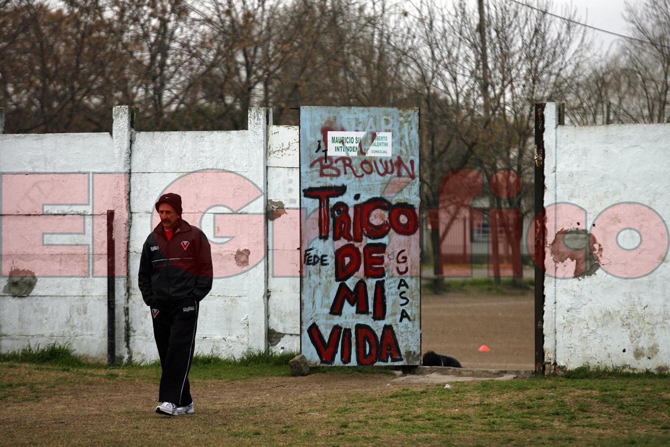 Imagen Pablo Vicó le abrió las puertas del club a El Gráfico en 2011