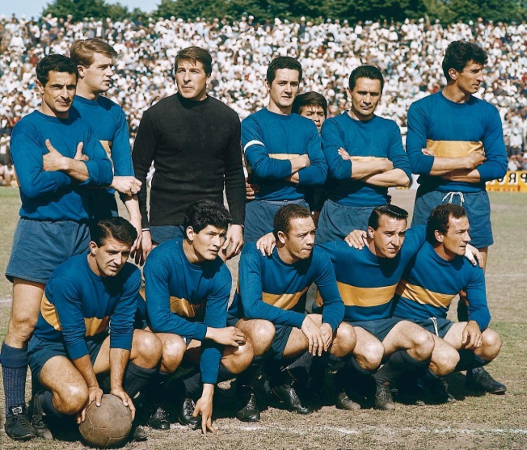 Imagen  BOCA CAMPEÓN 1964. Arriba: Silvero, Orlando, Roma, Marzolini , Simeone y Rattin, Abajo: Calla, Maciel , Ferreyra, Valentim, Menéndez y Grillo. “El mejor equipo que jugué fue Boca 62-64. En EL1964 fue mi mejor año. Las agarraba todas, armaba, pasaba al ataque, hacía goles. Y estaba en un equipo que ganaba con lo justo. Pero nos poníamos 1 – 0 y ya podíamos dar los hurras, porque no nos hacían un gol ni jugando 180 minutos”.