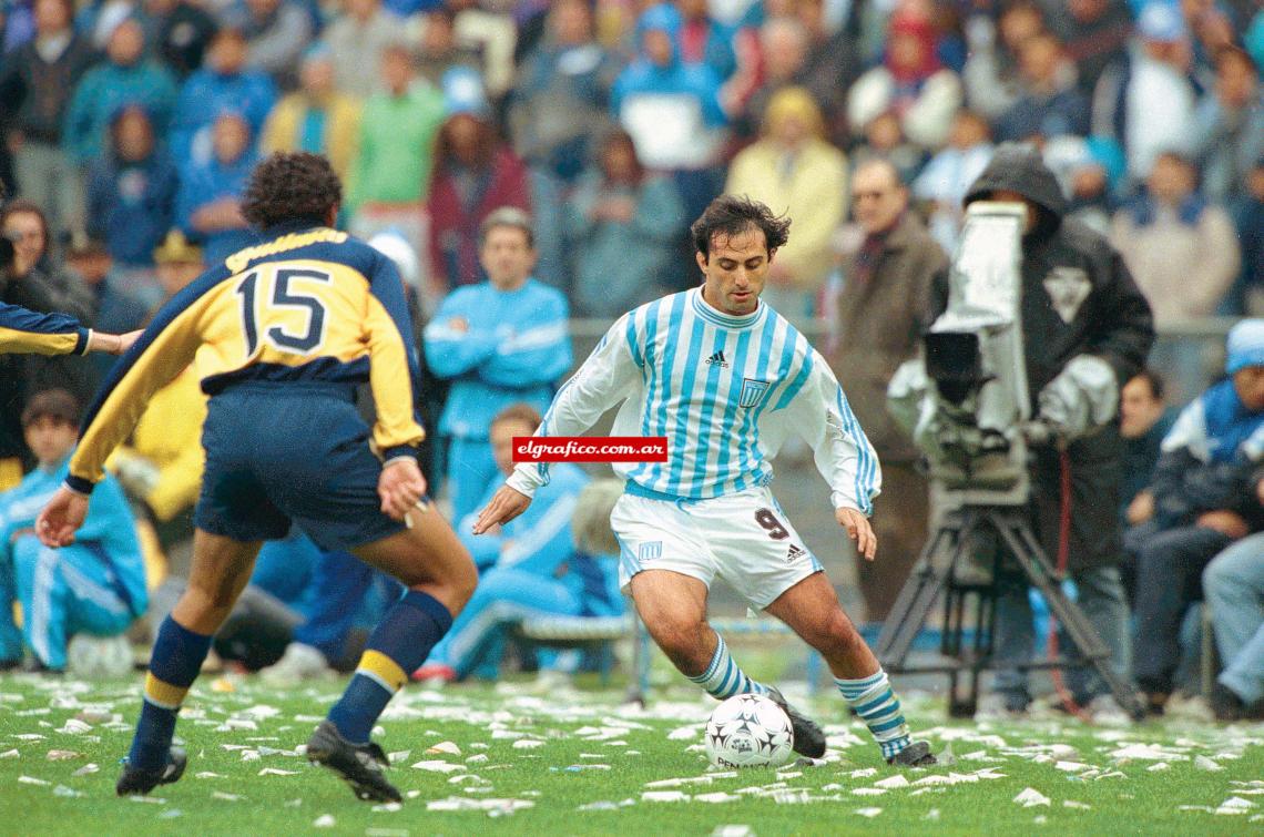 Su pase a Racing lo enfrentó con Boca.