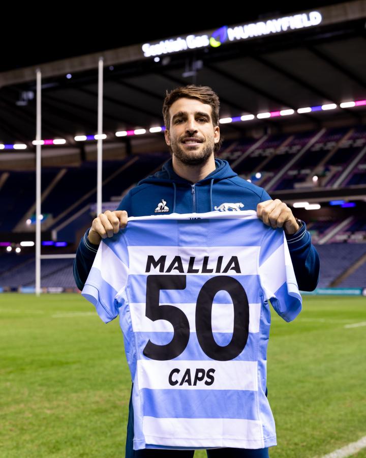 Imagen Juanchi Mallía, quien alcanzó los 50 caps ante Escocia, será el fullback titular.