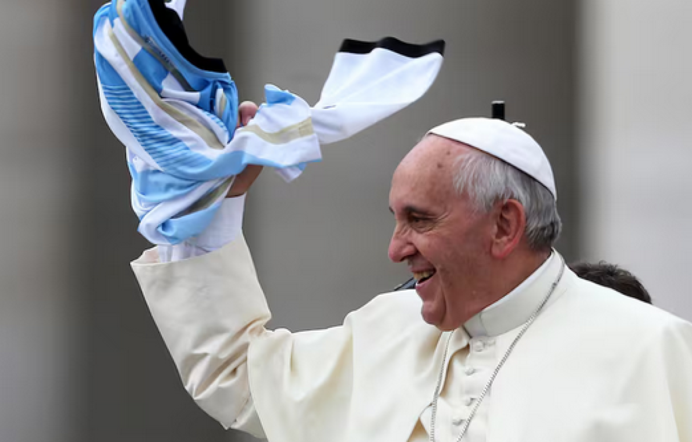 Imagen de El campeón del Mundo al que el Papa Francisco le dio el sacramento de la confirmación