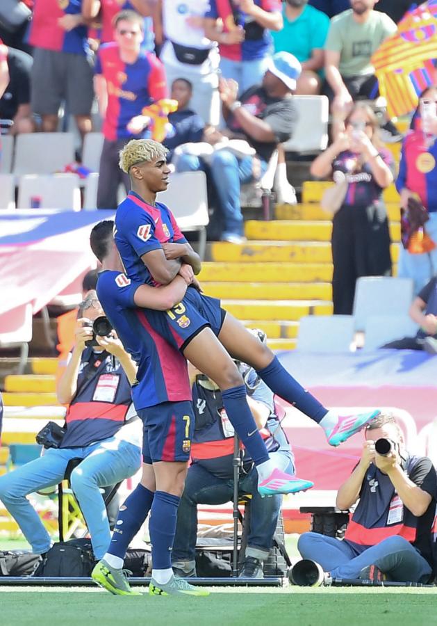 Imagen La chicana de Lamine Yamal para Kylian Mbappé.