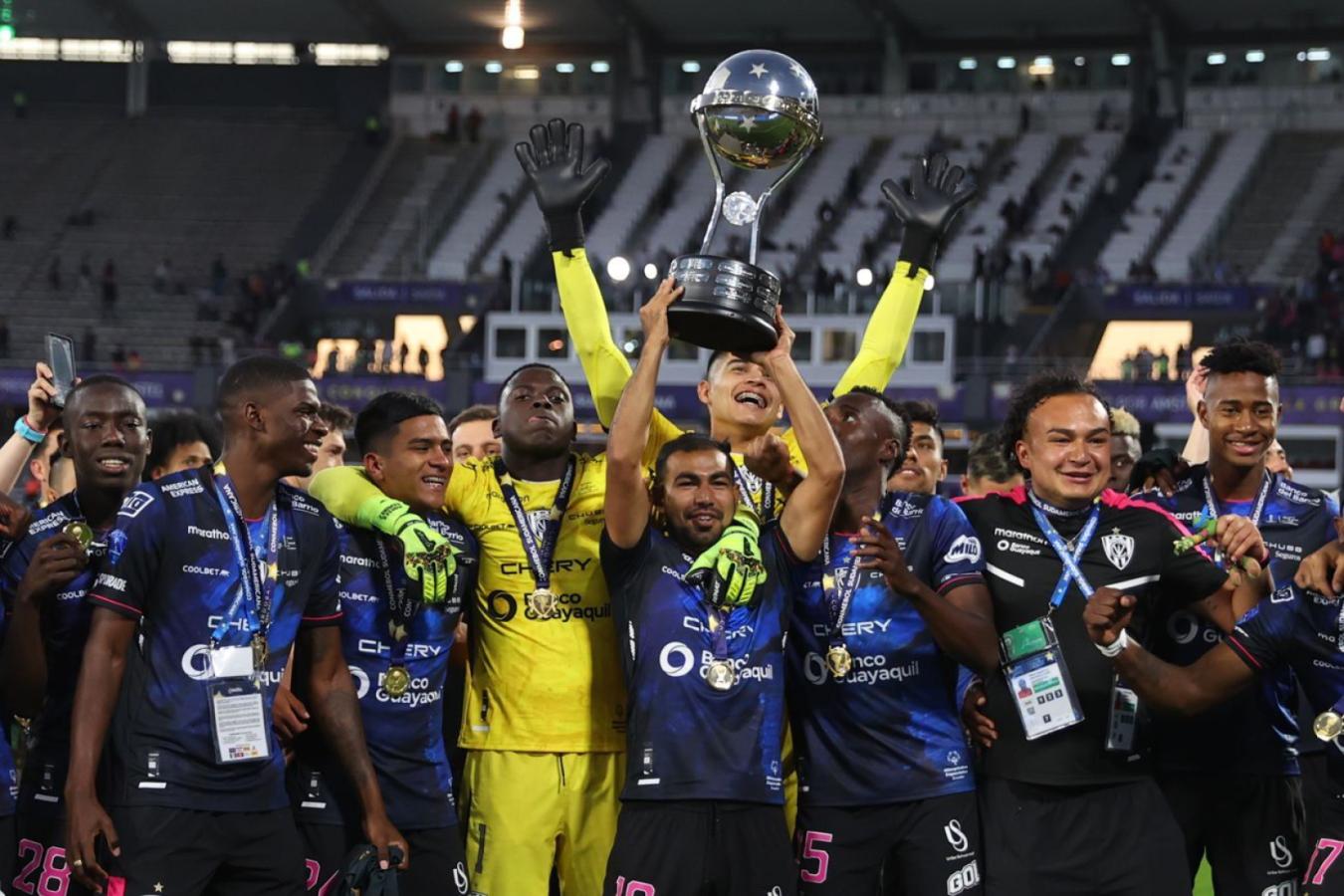 Imagen Anselmini obtuvo la Copa Sudamericana 2022 con Independiente del Valle.