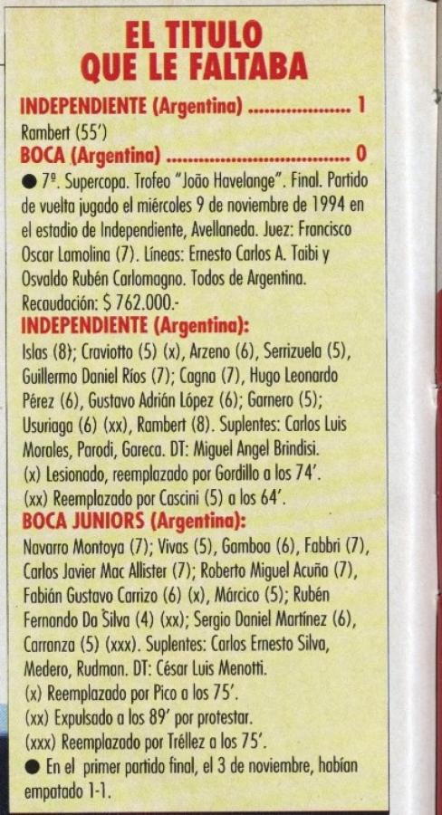 Imagen La síntesis del partido