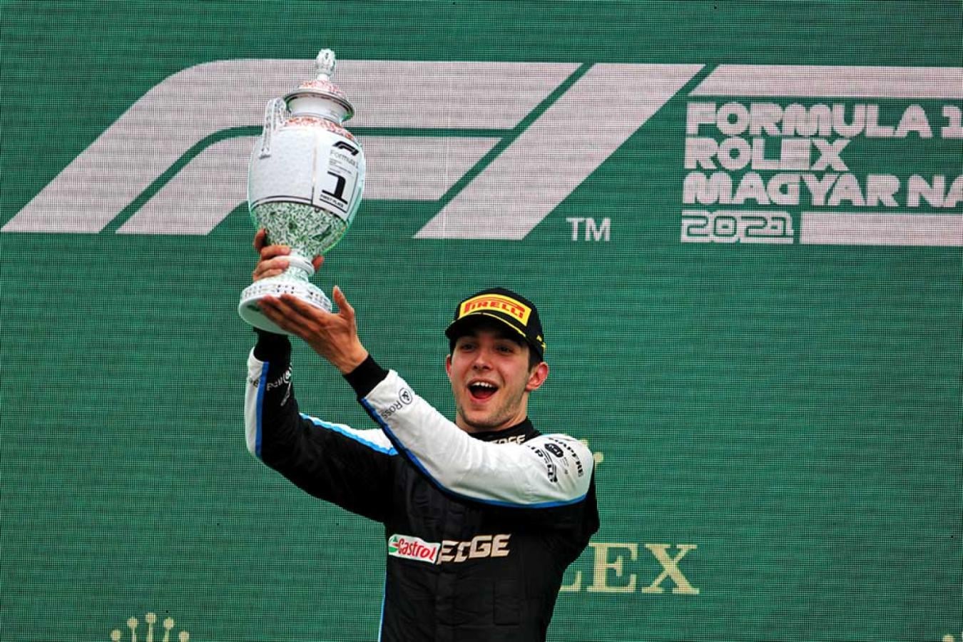 Imagen Ocon ganó para Alpine el Gran Premio de Hungría en 2021.