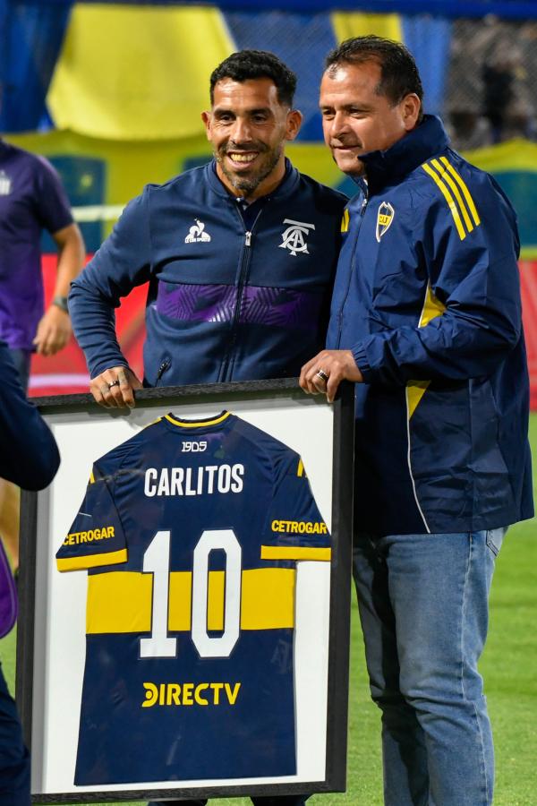 Imagen El homenaje de Boca a Carlos Tevez