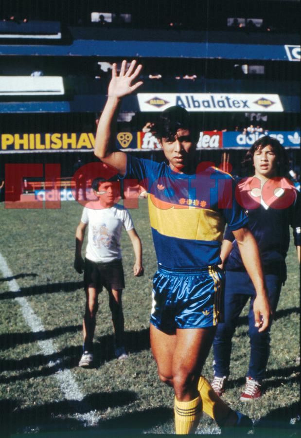 Imagen Denny Ramirez, el mas jóven en debutar en el Xeneize.