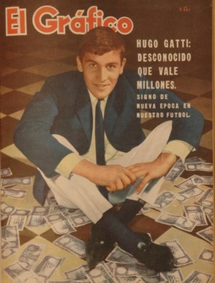 Imagen La Tapa del 30 de enero de 1963: Hugo Gatti, desconocido que vale millones.