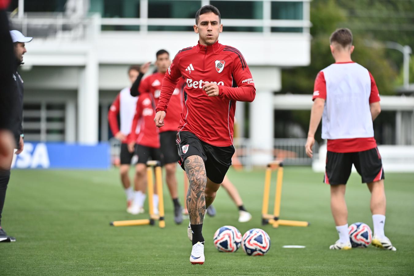 Imagen Matías Rojas sorprendió en la previa del debut de River. Podría sumar minutos.