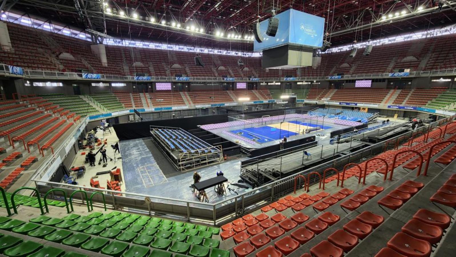 Imagen El Aconcagua Arena, el gran escenario del torneo. Prensa: Mendoza Premier Padel.