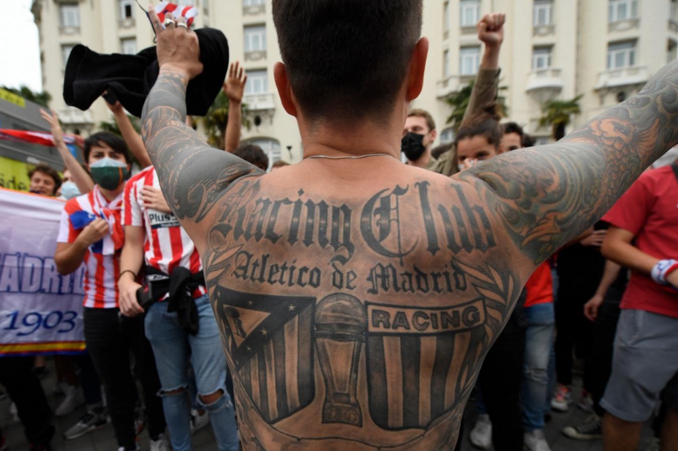Imagen ¡Te llevo en la piel! Racing y Atlético Madrid