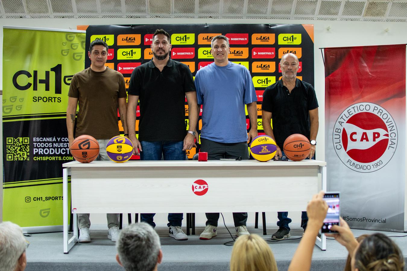 Imagen Presentación oficial de la Liga Federal 2025.