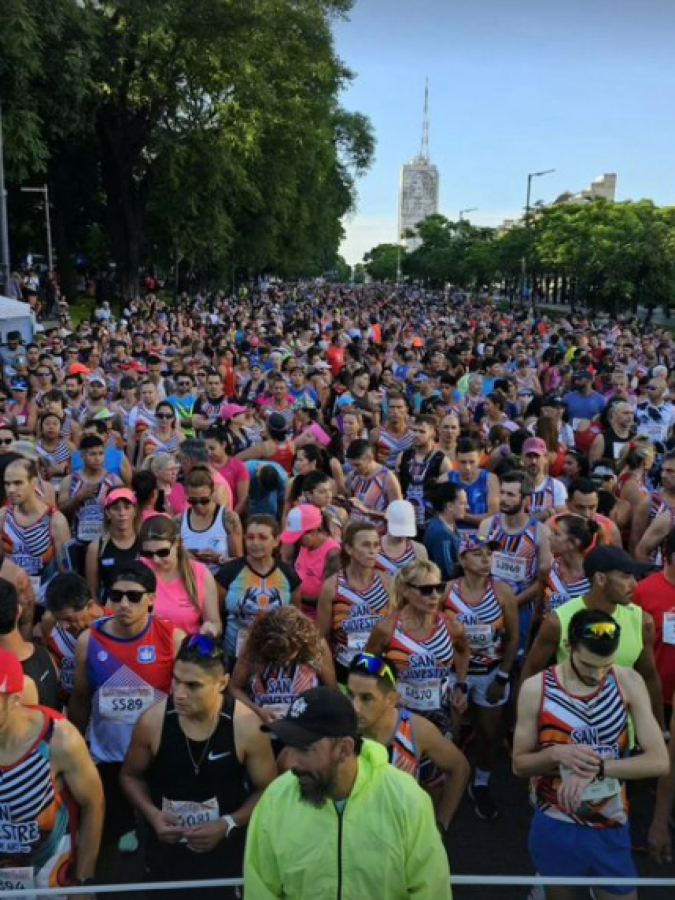 Imagen Un cierre festivo para el calendario de carreras en Buenos Aires: la tradicional San Silvestre. (FOTO: GUSTAVO MONTES IG)