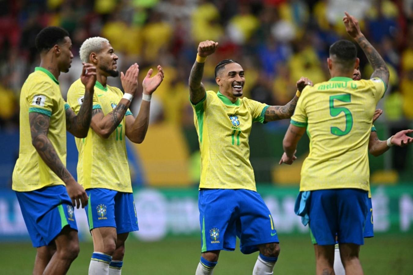 Imagen Brasil es levemente superior a Argentina en coeficiente de puntos obtenidos.