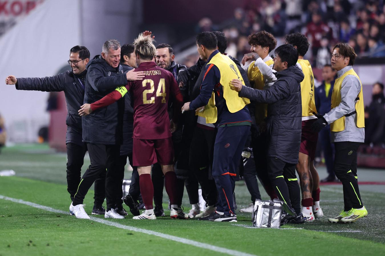 Imagen Vissel Kobe,el primer equipo que ganó el desempate por penales y se llevó un punto extra en Japón.