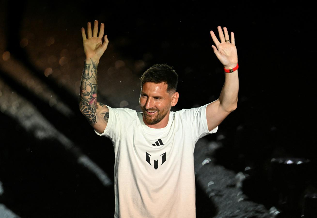 Las mejores fotos de la presentación de Messi en Inter Miami | El Gráfico