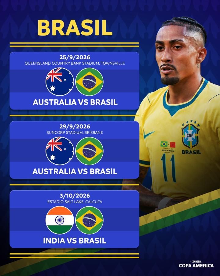 Imagen Amistosos de Brasil