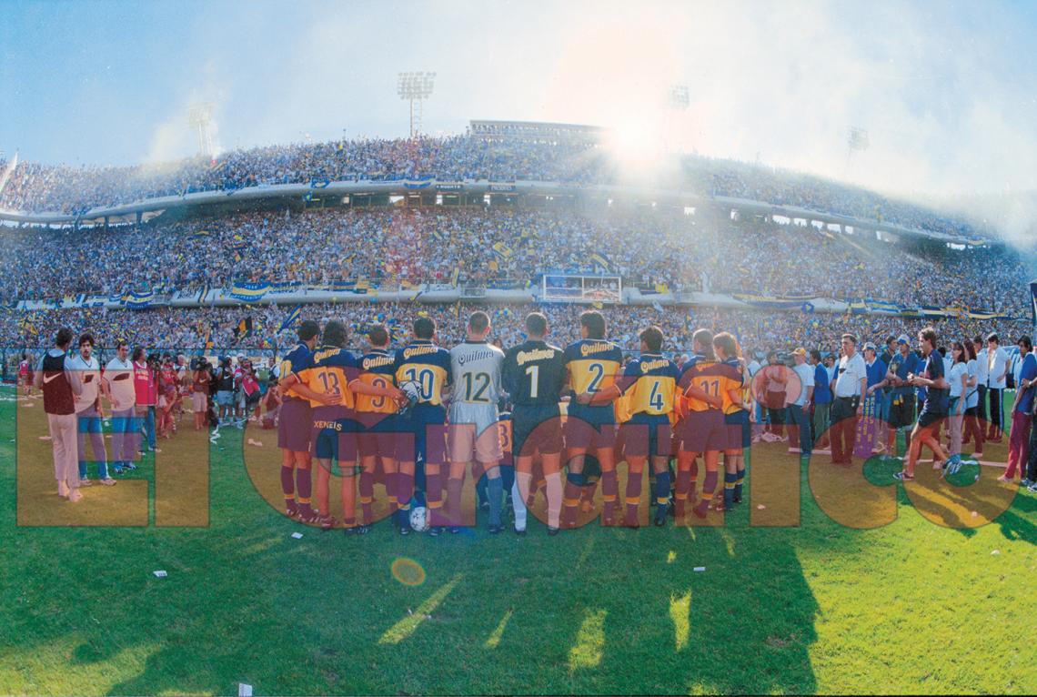 Imagen La tarde del campeonato, Boca de frente a su gente.