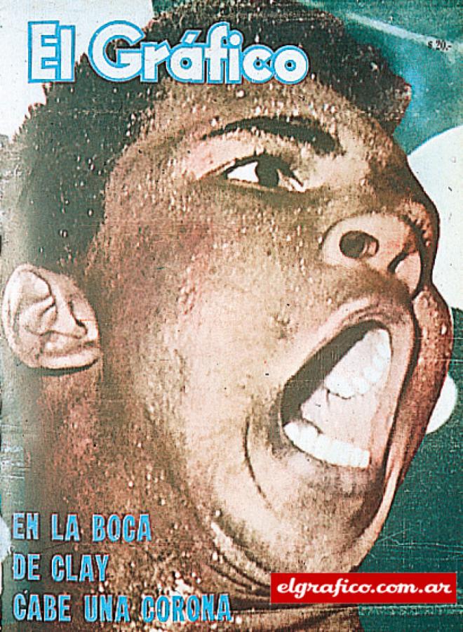 Imagen EL GRÁFICO le dedicó su tapa el día que obtuvo su primer título. Fue en 1965.