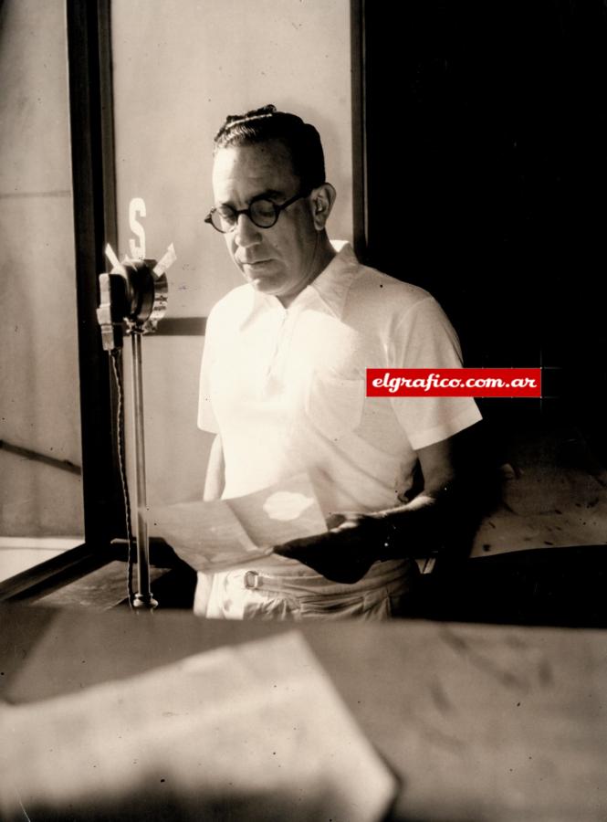 Imagen El uruguayo Ricardo Lorenzotrabajó en El Gráfico desde 1927 hasta 1955..