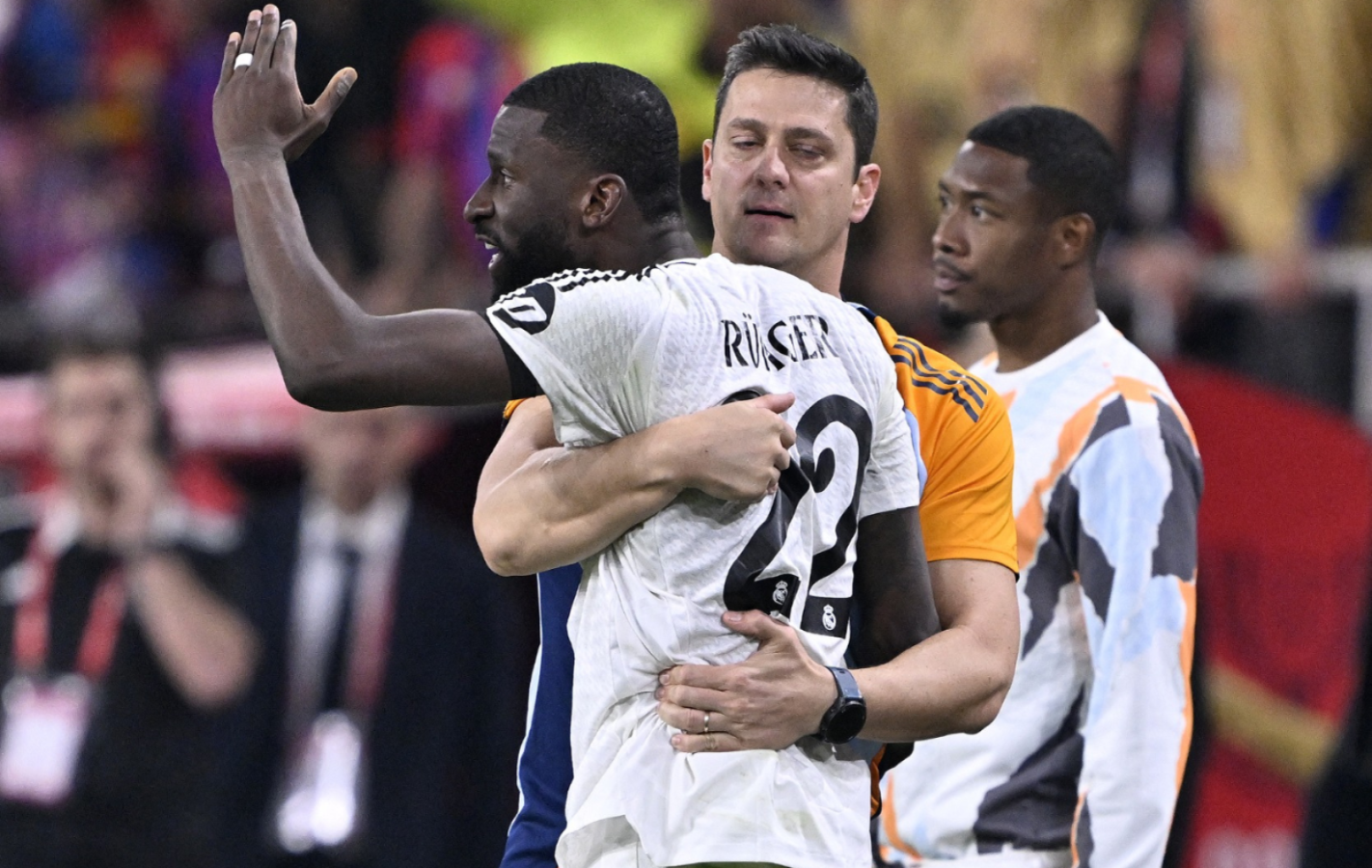 Imagen La furia de Rudiger contra el árbitro