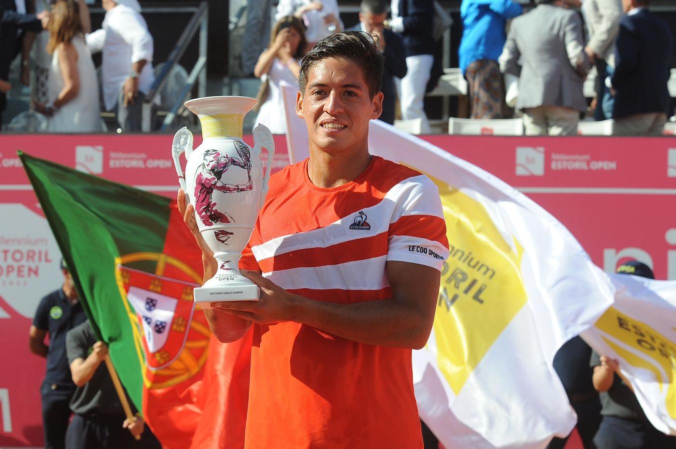Imagen Sebastián Báez, por primera vez campeón en el nivel ATP.