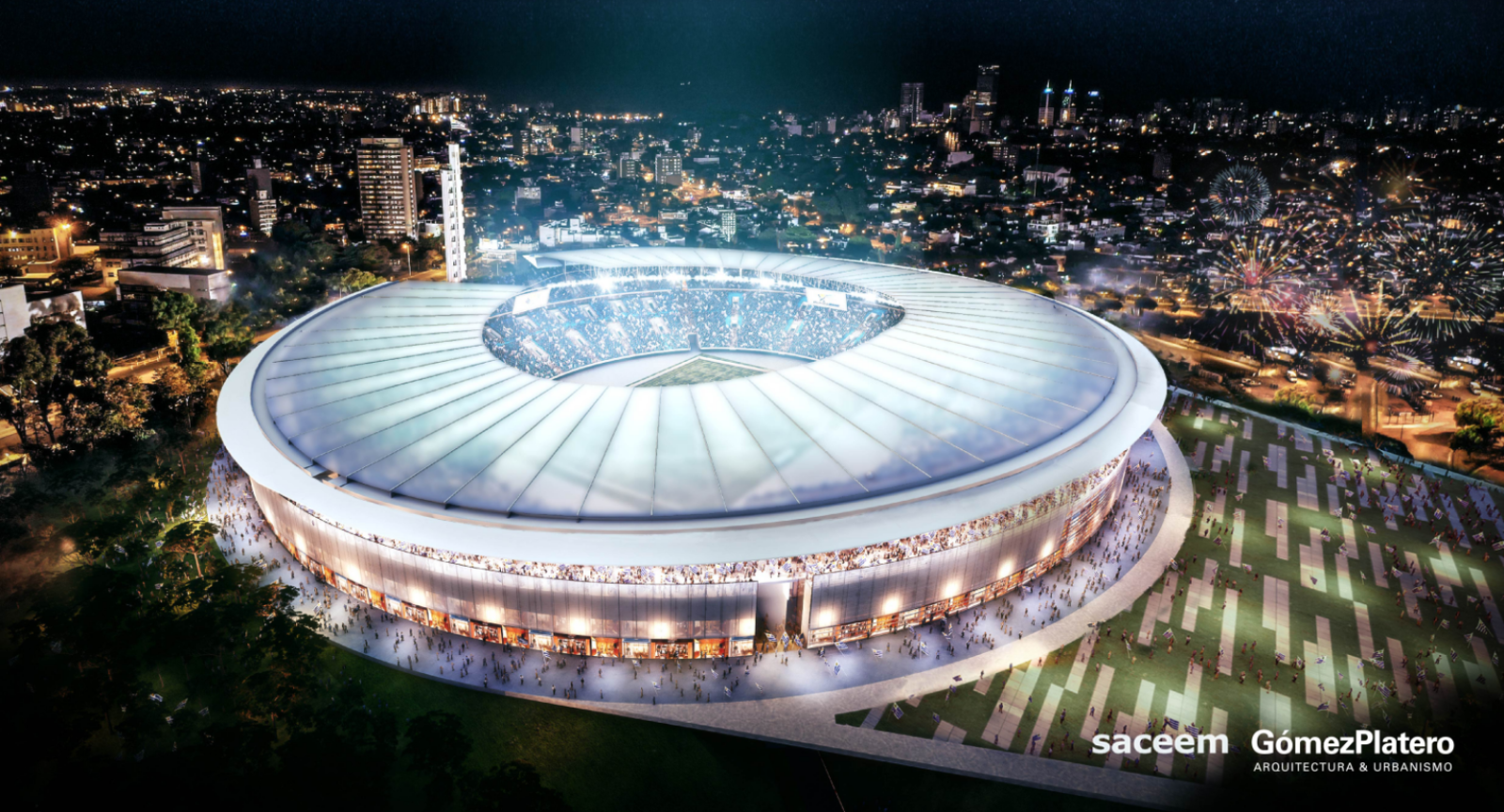 Imagen Así se vería el nuevo Estadio Centenario.