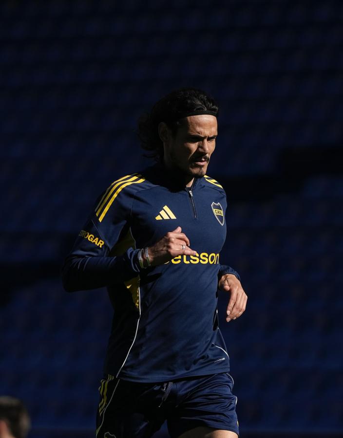 Imagen Edi Cavani sueña con poder estar ante River el próximo domingo.