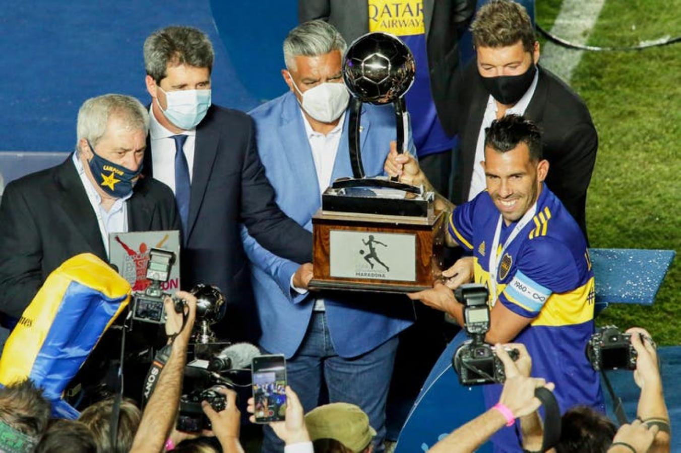 Imagen Boca, el campeón reciente de la Copa Maradona