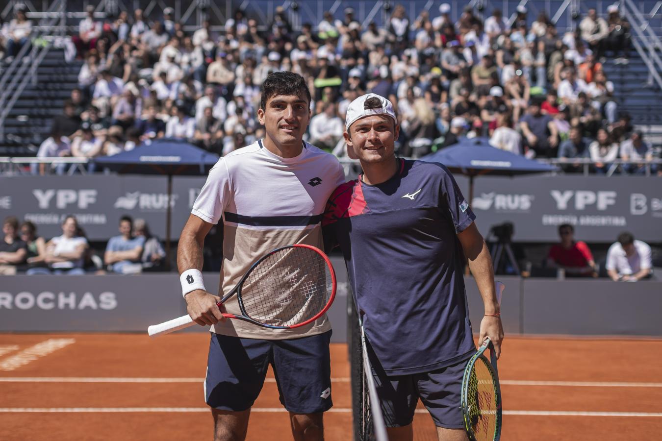 Imagen Burruchaga y Barrena, finalistas y amigos