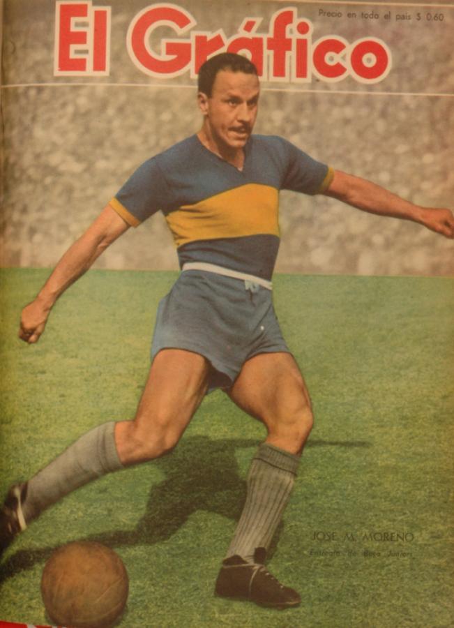 Imagen Tapa del 22 de setiembre de 1950, Moreno en Boca.
