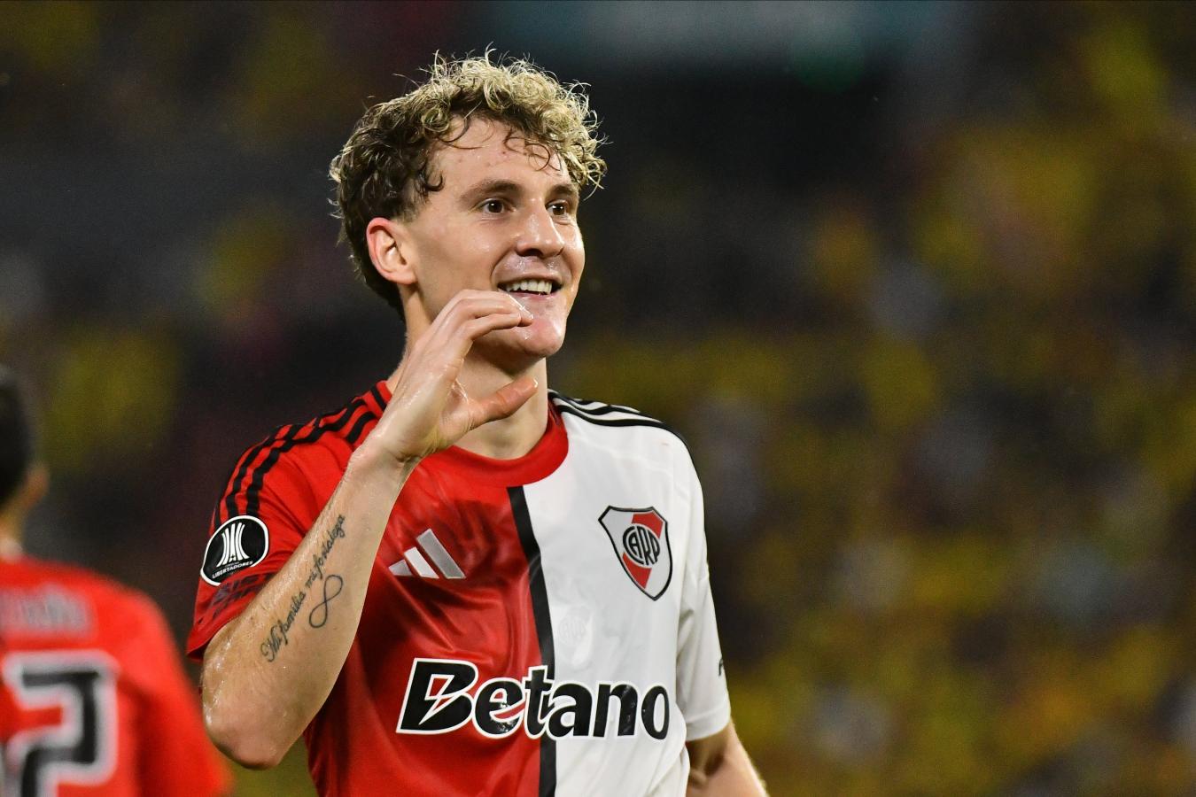 Imagen Facundo Colidio no está en la lista de transferibles de River, pero lo buscan desde Brasil.