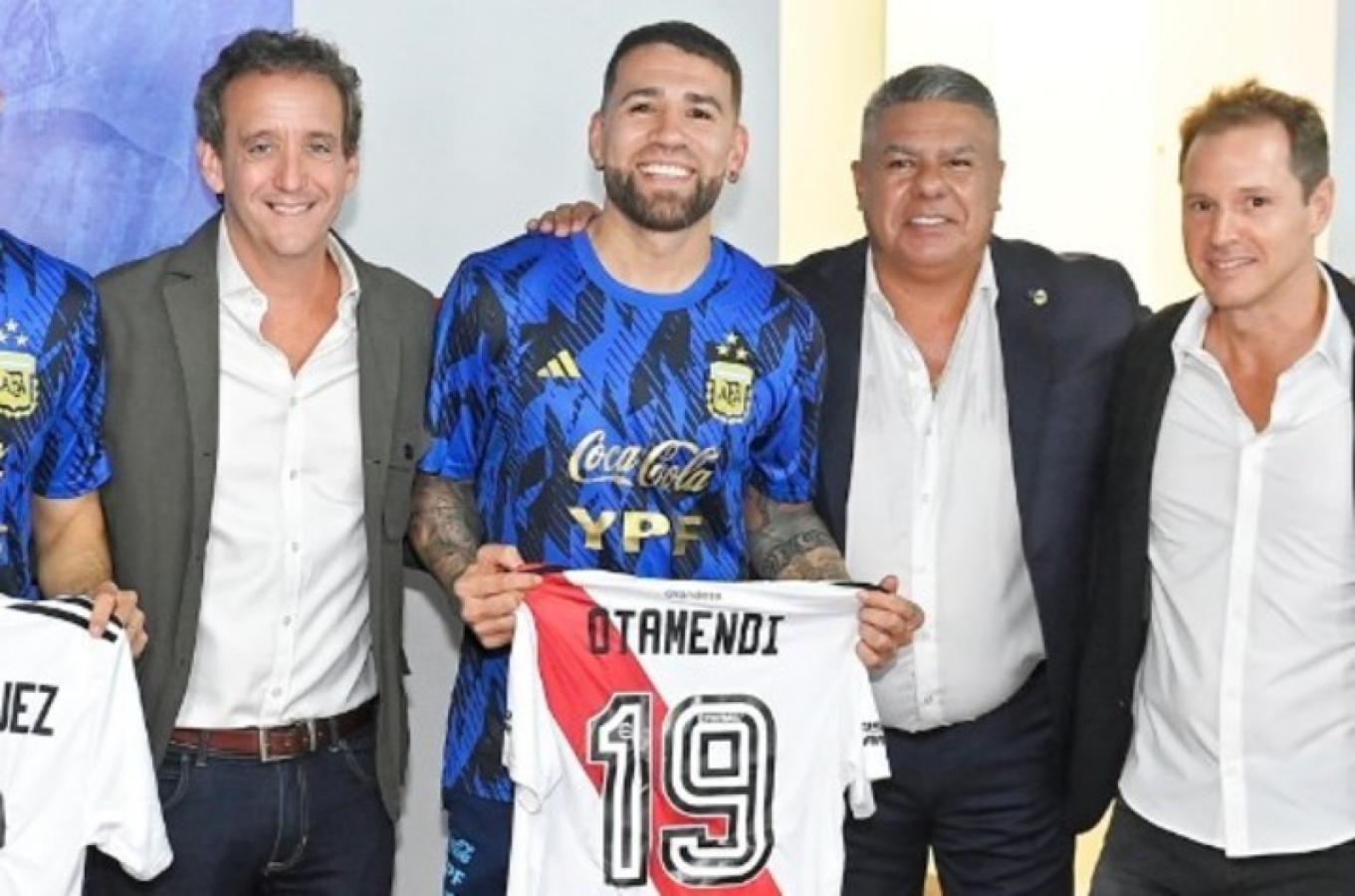 Imagen Nicolás Otamendi, el jugador que Ariel Ortega quiere ver en River.