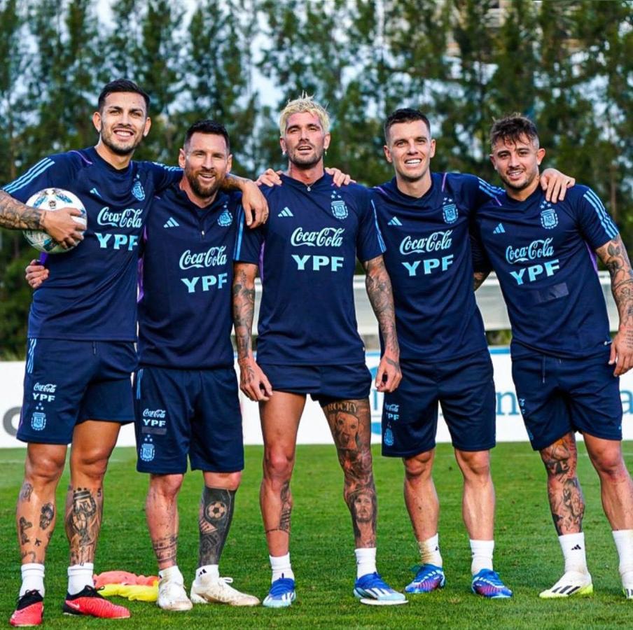 Imagen Pablo Maffeo, durante su convocatoria con la Selección Argentina.