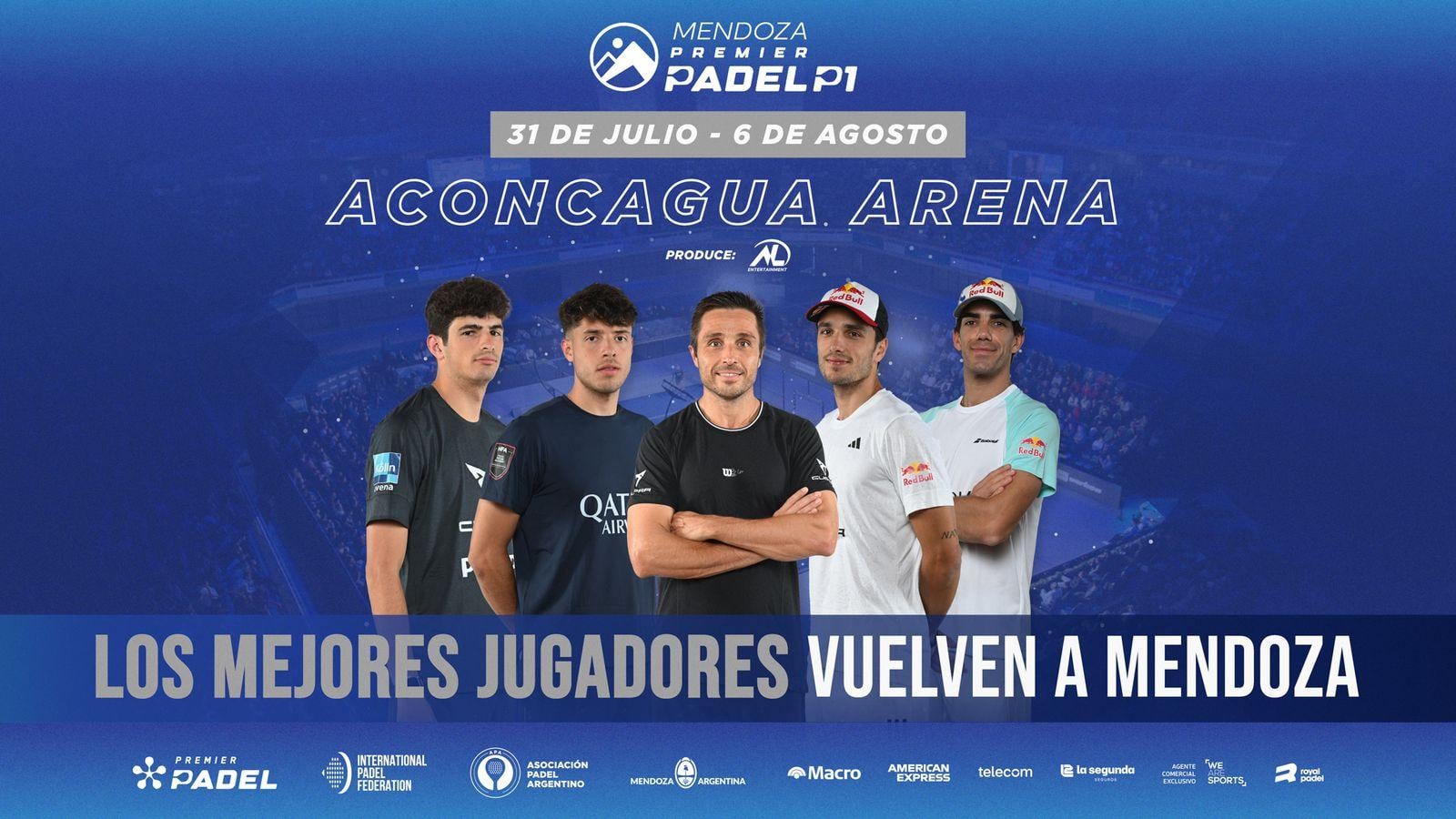 Imagen Se viene el Mendoza Premier Padel, con las mejores palas del mundo.