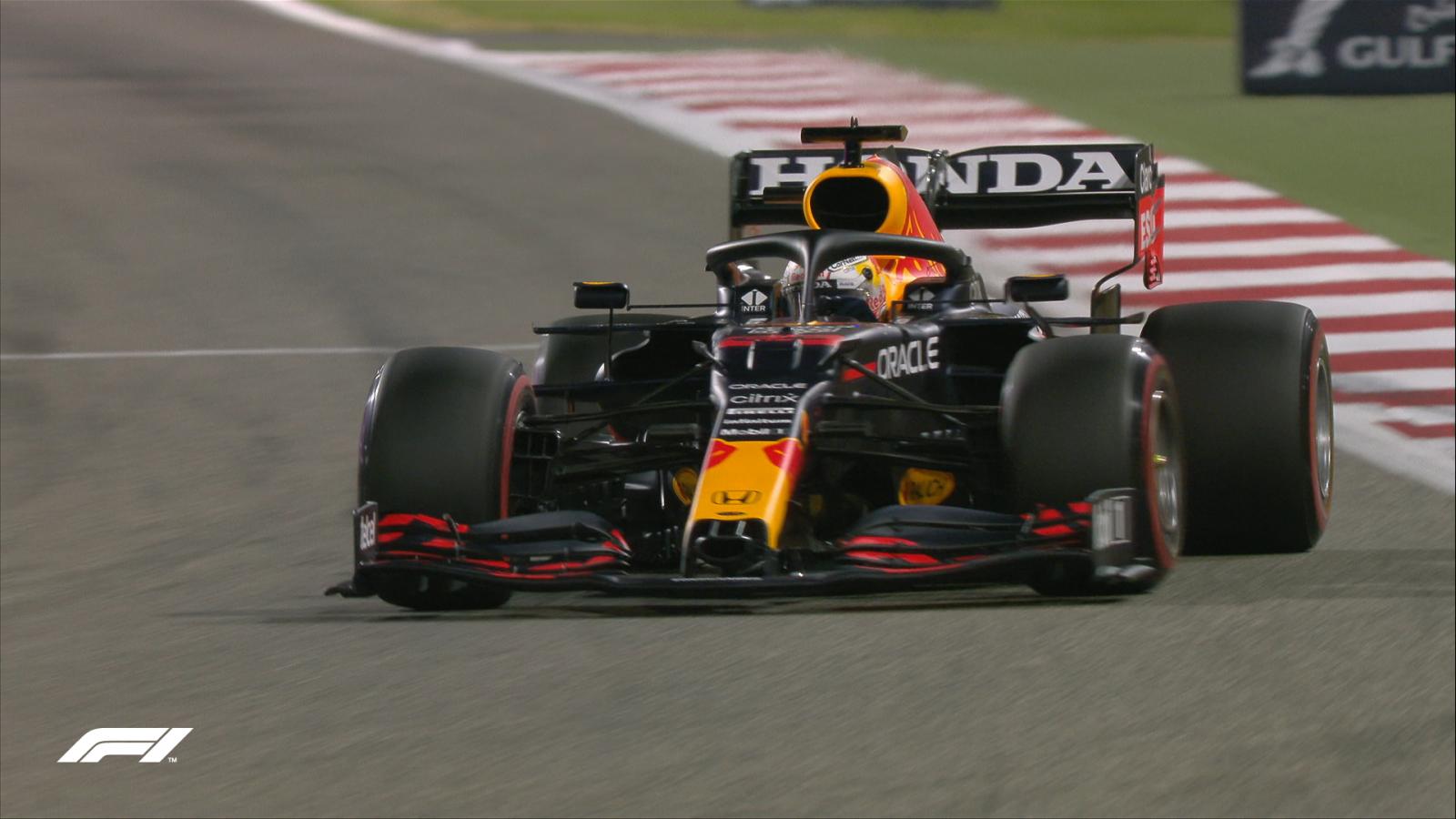 Imagen Verstappen el más rápido en Bahrein. Foto F1.