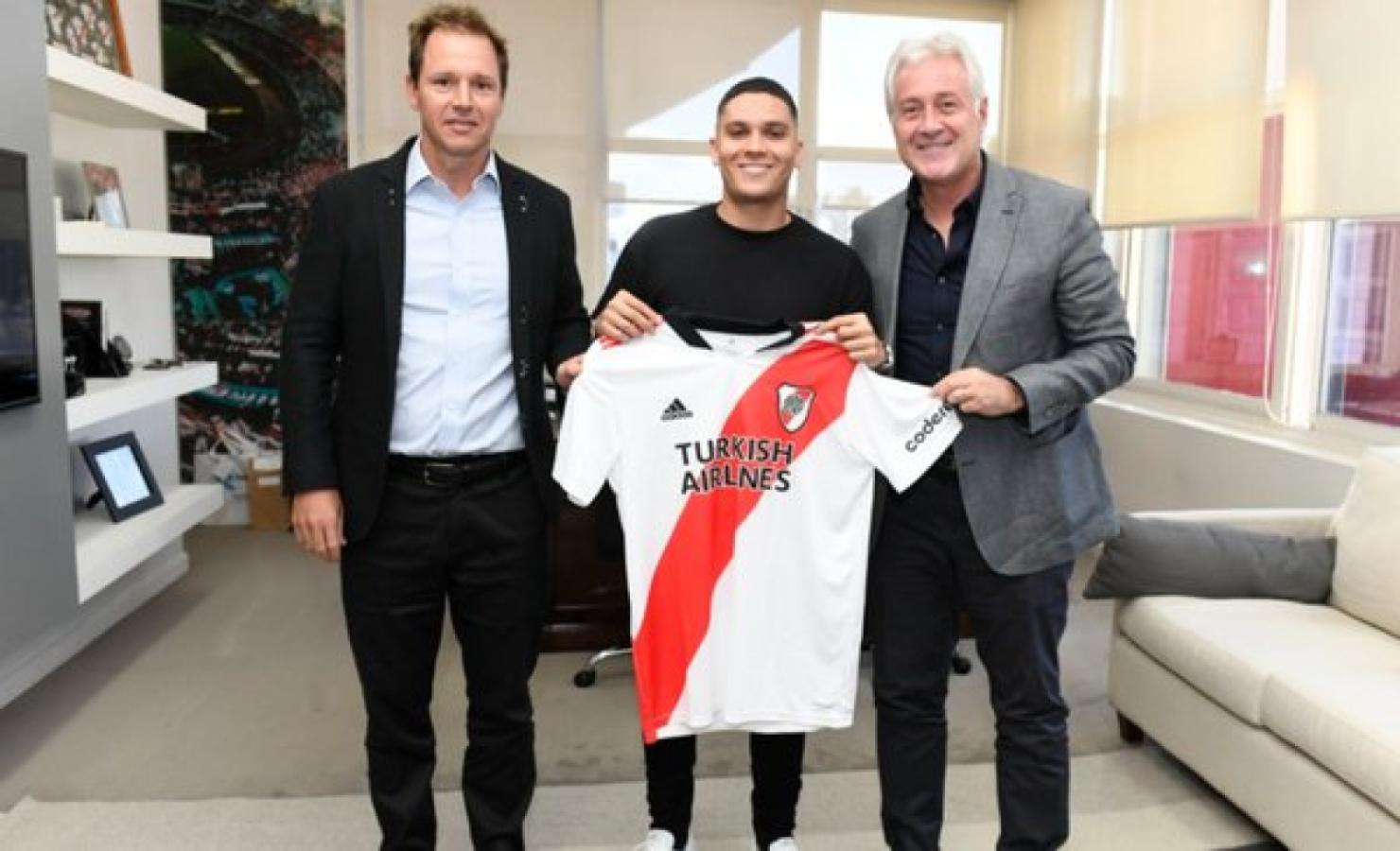 Imagen Juan Fernando Quintero volvió a River