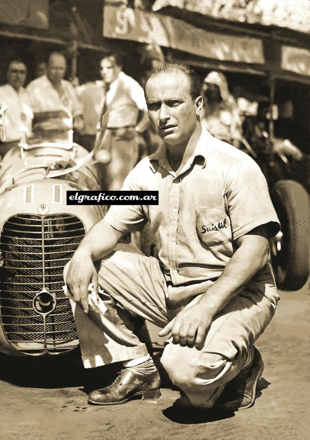 Imagen Debut ganador. En 1948, Fangio comenzaba su incursión por la F-1 en su estado virgen. 